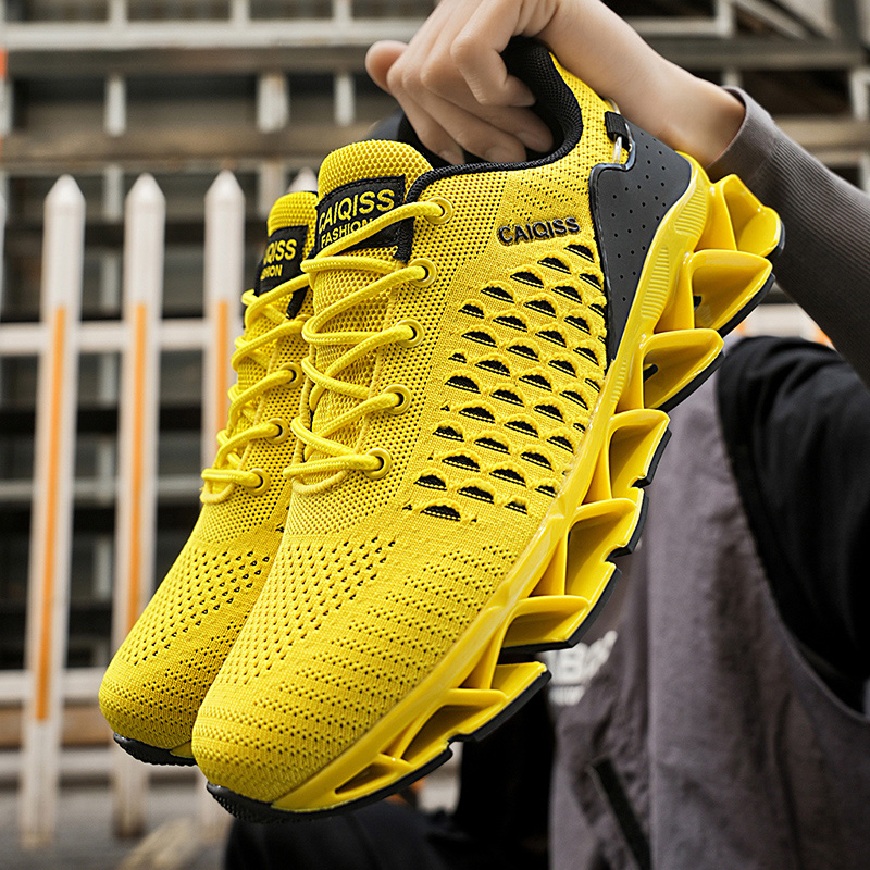 Shock Absorbing Gym Trainers - Sneakers Casual da Uomo, Scarpe da