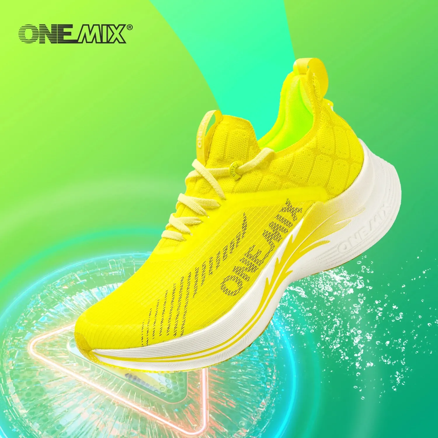 Carbon Plate Marathon Racing Shoes - Scarpe da Corsa ONEMIX con Piastra