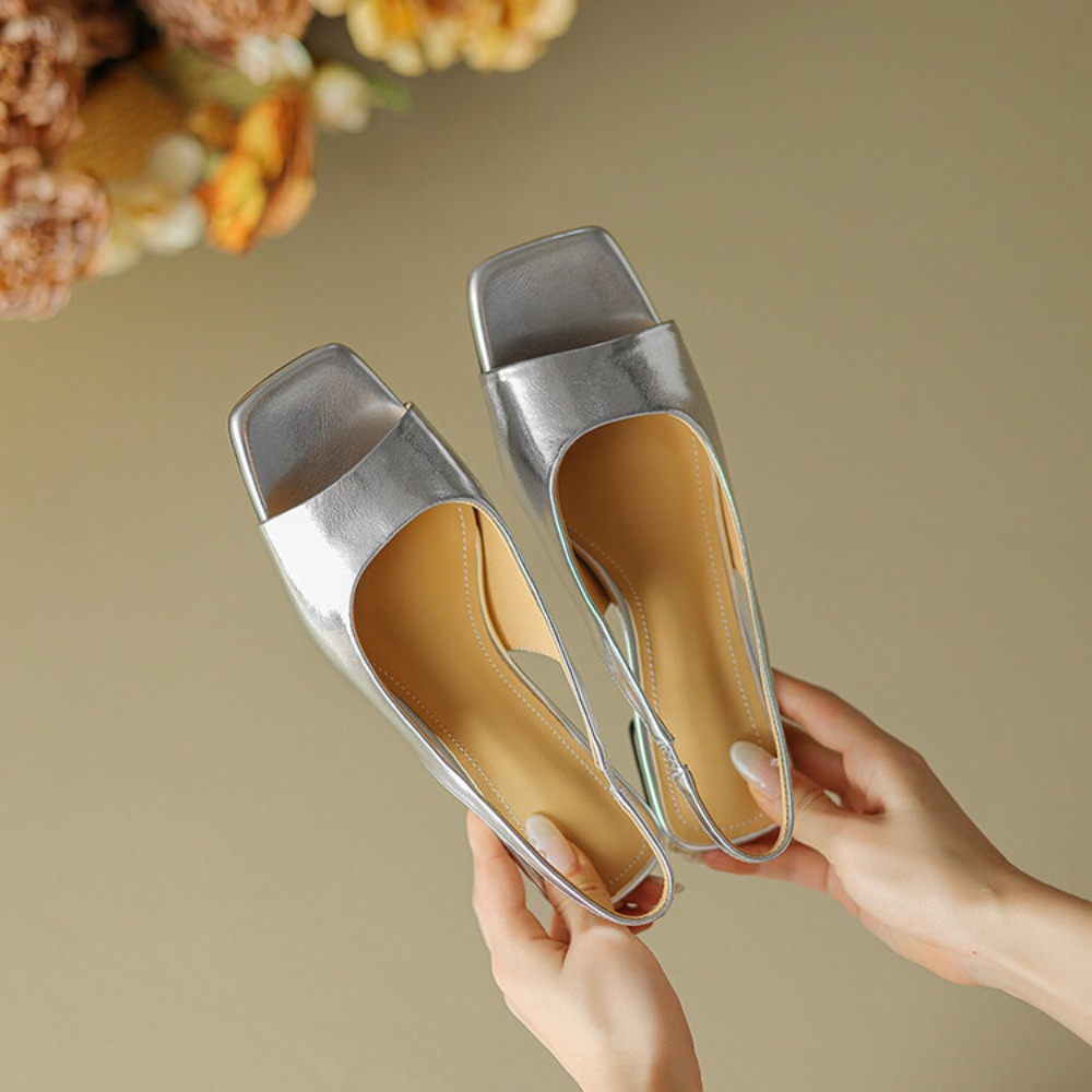 Sandals - Mules da donna con tacco a