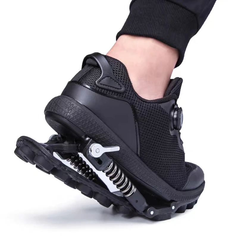 Women'S Shoes - Scarpe Meccaniche con Lacci a Molla