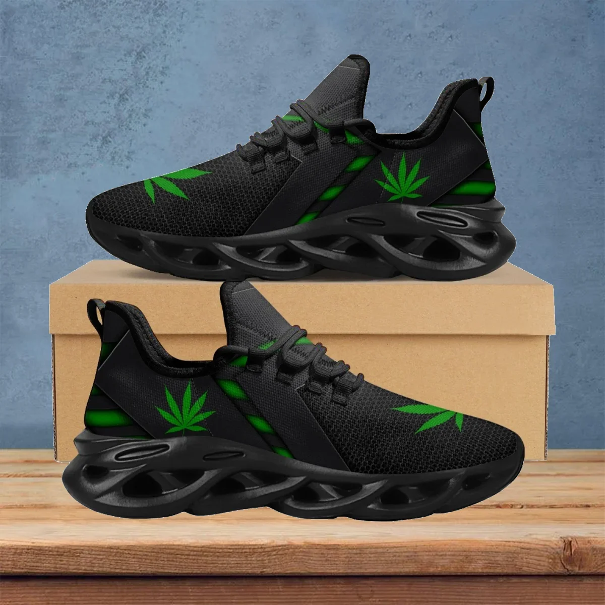 Breathable Mesh Athletic Shoes - Scarpe Sportive da Donna con Stampa