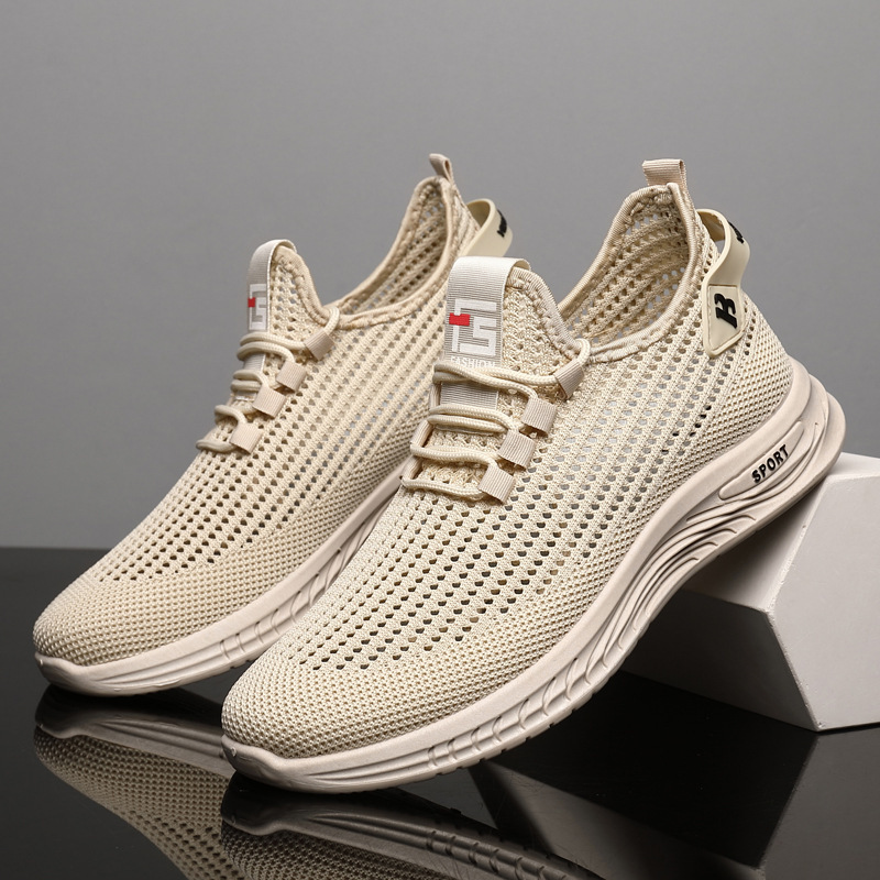 Shock Absorbing Gym Trainers - Scarpe da ginnastica leggere in maglia