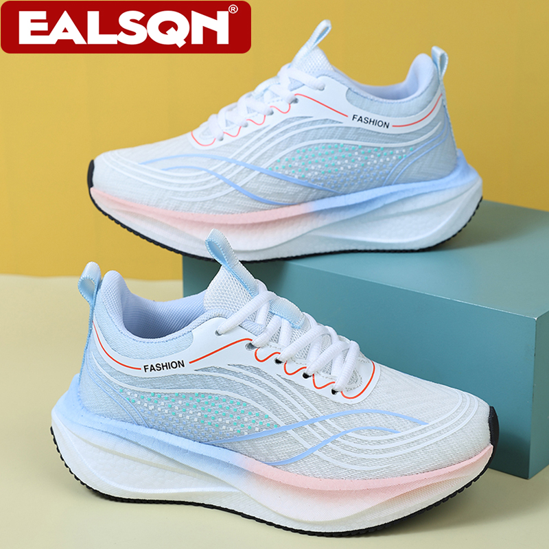 Breathable Mesh Athletic Shoes - Sneakers Ultraleggere e Traspiranti Bianche da