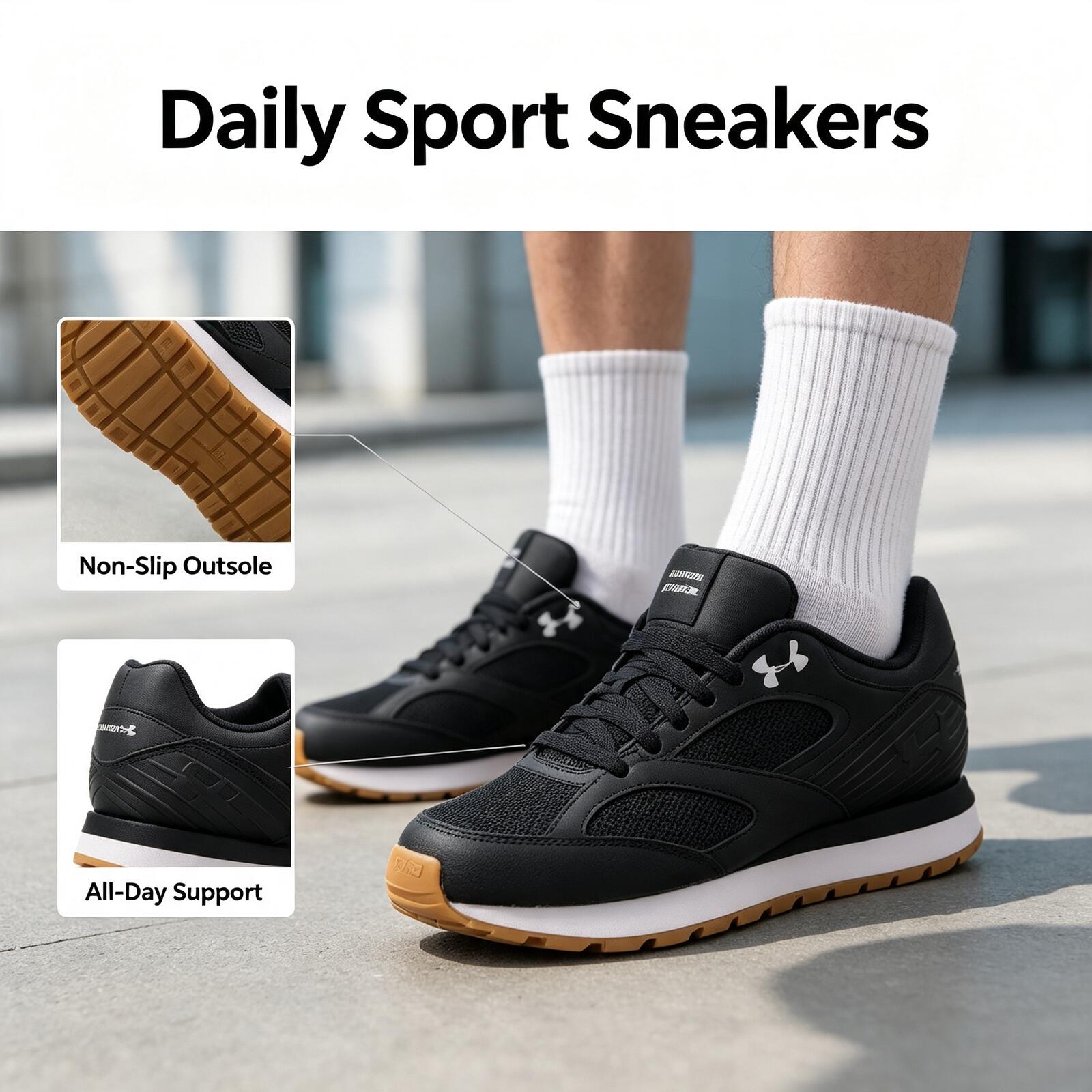 Air Cushion Jogger Shoes Men - Scarpe da corsa basse da uomo
