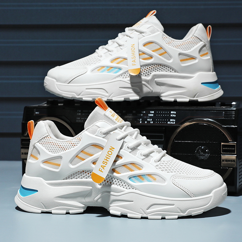 Shock Absorbing Gym Trainers - Scarpe da ginnastica casual con lacci