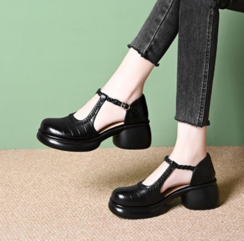 Sandals - Sandali Mary Jane da Donna Neri