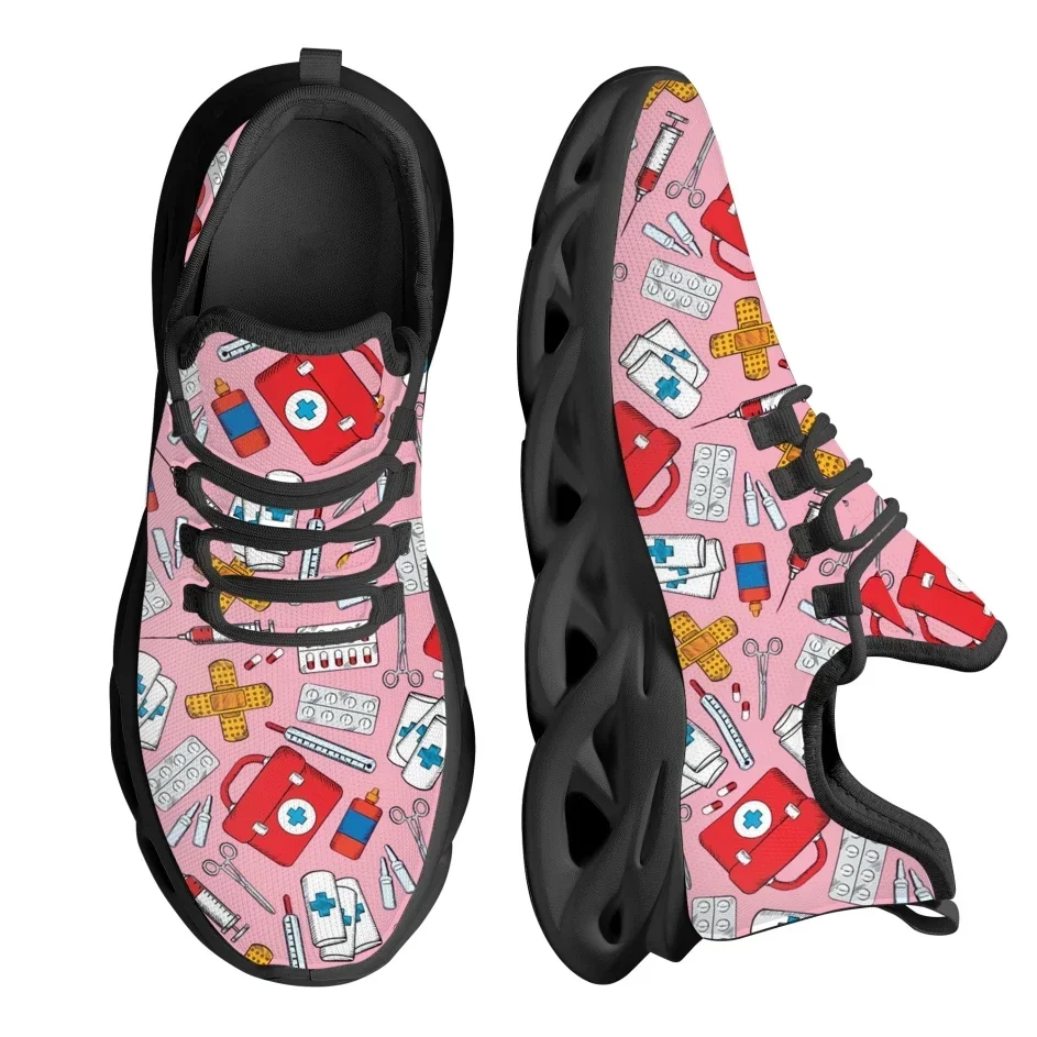 Scarpe da Corsa Femminili Pers - Knit Fabric Lace Up Sneakers recensione e prezzo