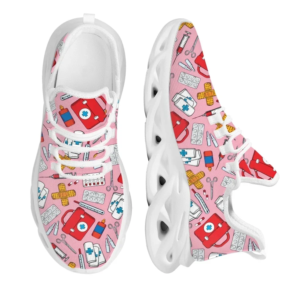 Scarpe da Corsa Femminili Pers - Knit Fabric Lace Up Sneakers recensione e prezzo