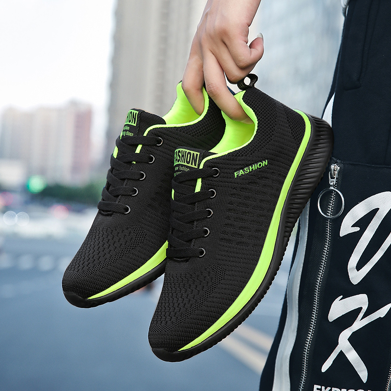 YRZL Scarpe sportive da uomo S - Knit Fabric Lace Up Sneakers recensione e prezzo