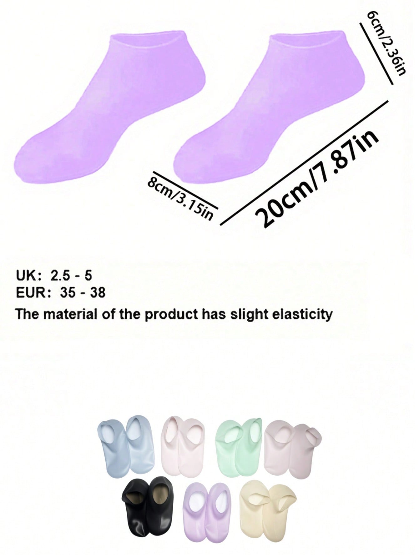 1 Paio di Calzini Maschera Idr - Heels recensione e prezzo