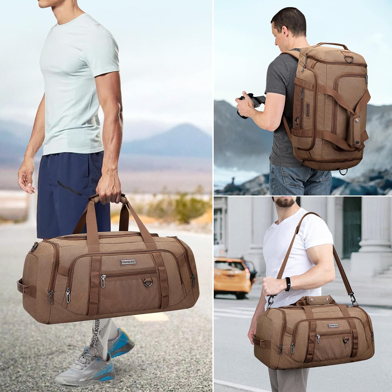 Borsa da Viaggio in Tela per U - Men'S Shoes recensione e prezzo