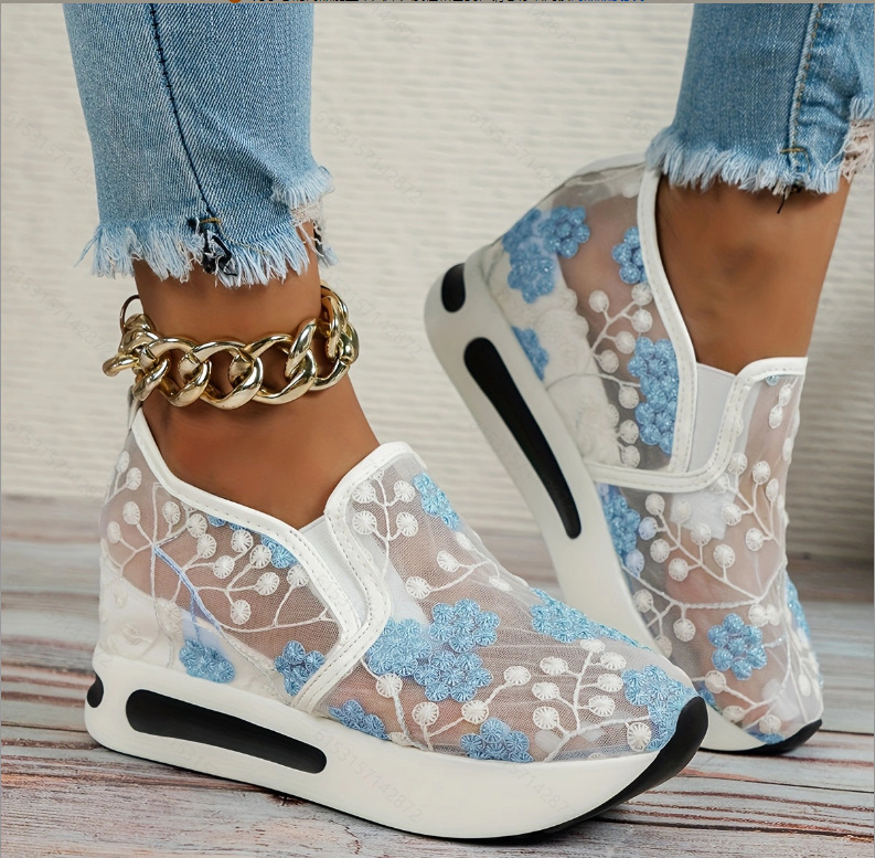 Scarpe basse in pizzo con plat - Breathable Mesh Athletic Shoes recensione e prezzo