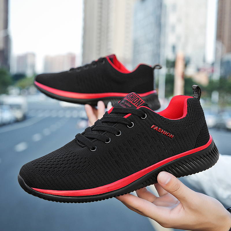 YRZL Scarpe sportive da uomo S - Knit Fabric Lace Up Sneakers recensione e prezzo