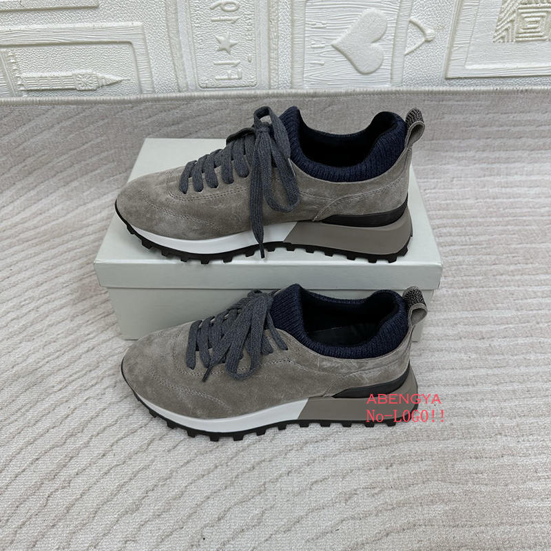 2025 Mocassini piatti in pelle - Knit Fabric Lace Up Sneakers recensione e prezzo